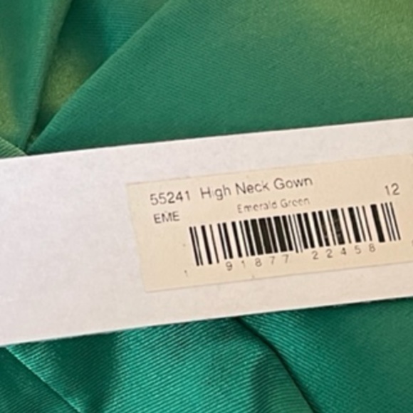 Mac Duggal elegant Green Gown - Picture 8 of 8